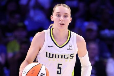Paige Bueckers of the Dallas Wings during the 2026 WNBA season