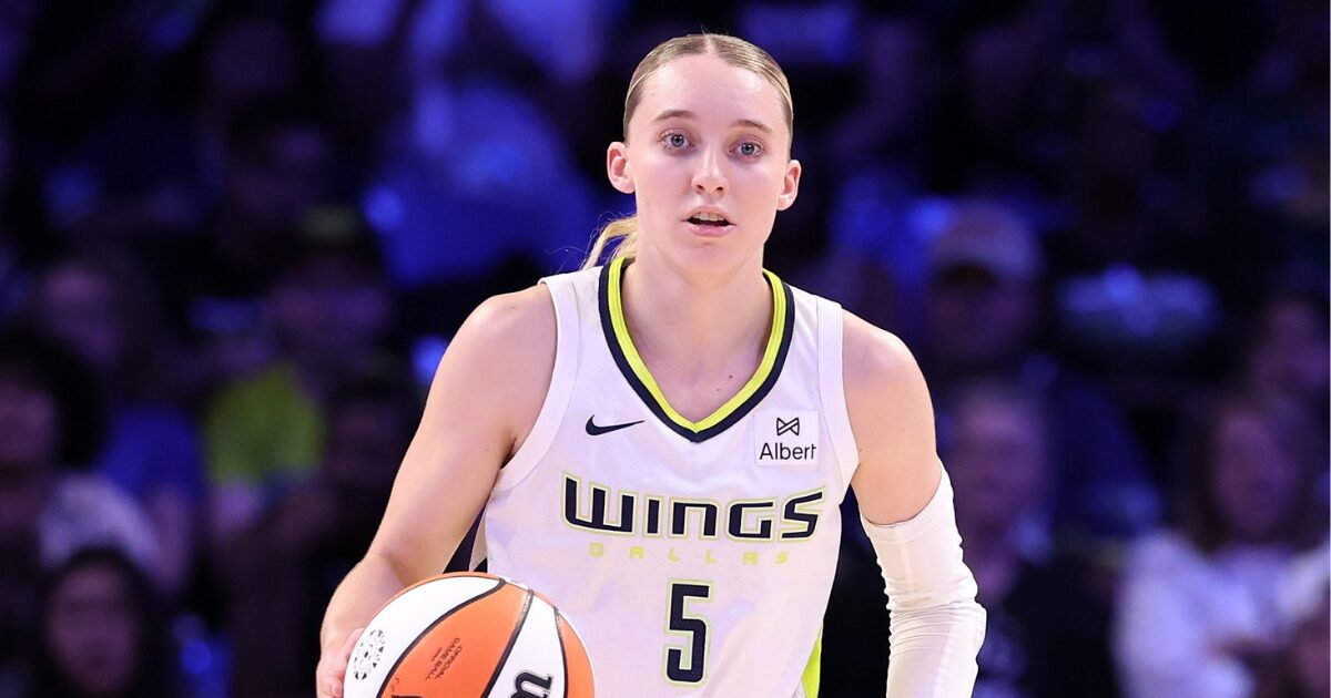 Paige Bueckers of the Dallas Wings during the 2026 WNBA season