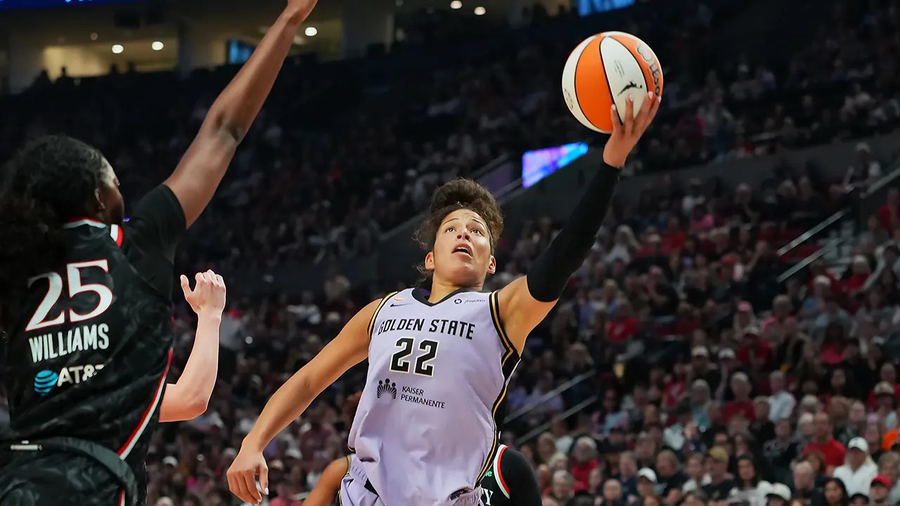 Veronica Burton of the Golden State Valkyries