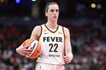 Caitlin Clark of the Indiana Fever during the 2026 WNBA season